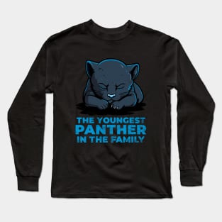 Youngest panther in the family Long Sleeve T-Shirt